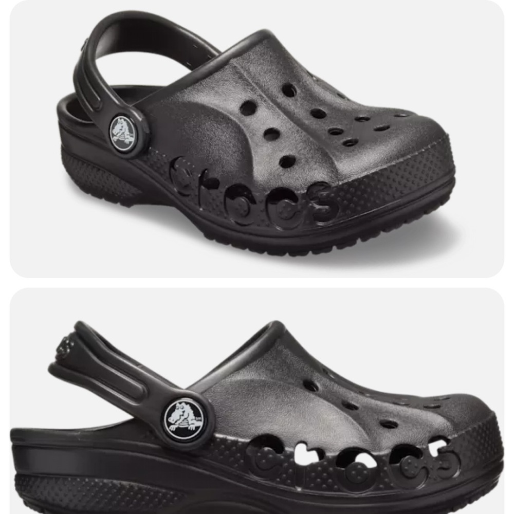 NWT Crocs Boys girls Bayaband Logo Motion Clog